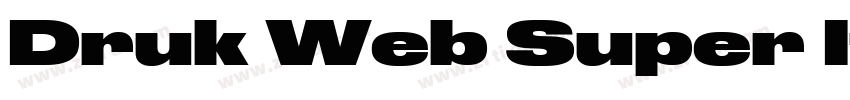 Druk Web Super Itali字体转换